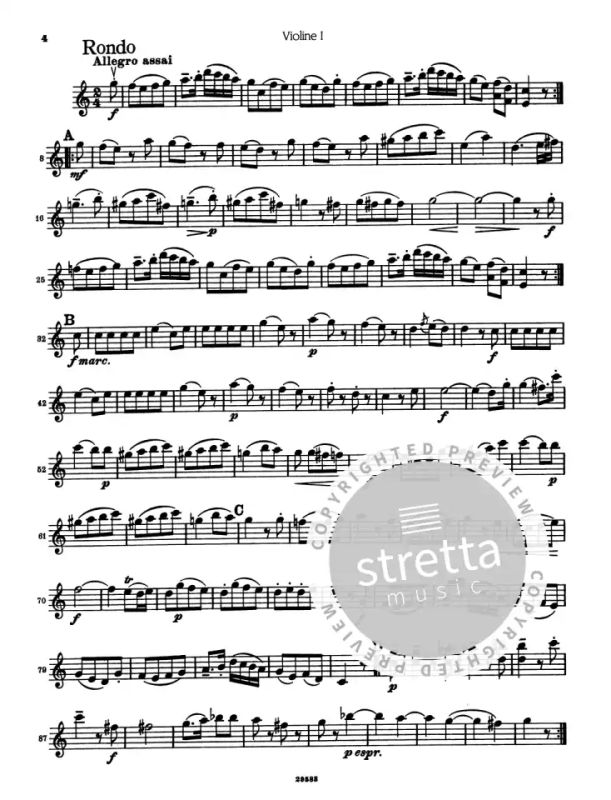 Wolfgang Amadeus Mozart: Divertimento Nr. 3 C-Dur KVAnh 229 (439B) (2)