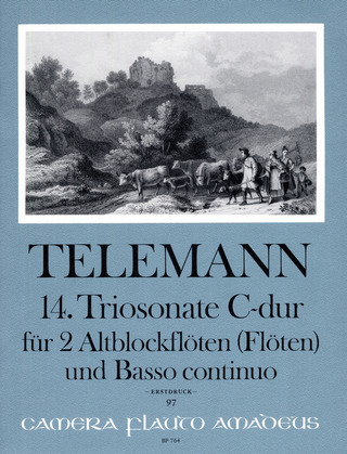 Georg Philipp Telemann - Triosonate 14 C-Dur Twv 42:C1