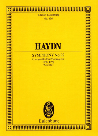 Joseph Haydn - Sinfonie Nr. 92  G-Dur Hob. I: 92
