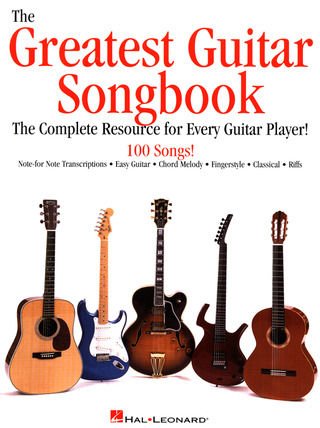 The greatest Guitar Songbook