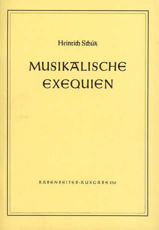 Heinrich Schütz: Musikalische Exequien SWV 279-281