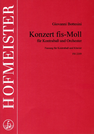 Giovanni Bottesini - Konzert fis-Moll für Kontrabass und Orchester