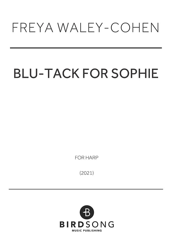Freya Waley-Cohen - Blu-Tack For Sophie