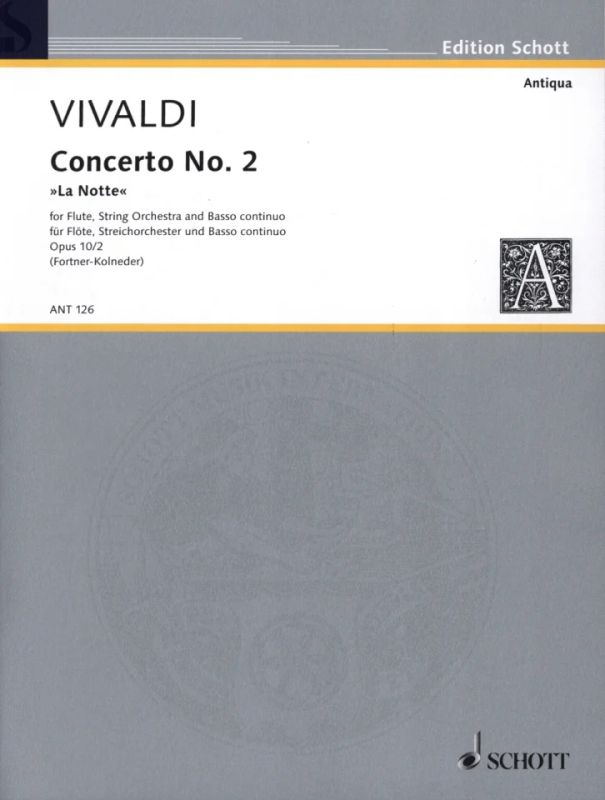 Antonio Vivaldi - Concerto No. 2 in G minor op. 10/2