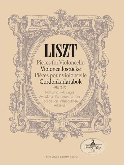 Franz Liszt - Pieces for Violoncello