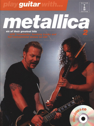 Metallica - Play Guitar With Metallica 2 Tab Book/Cd