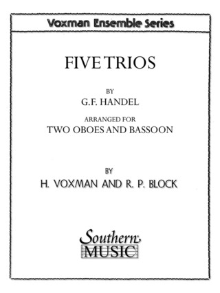 Georg Friedrich Händel - Five (5) Trios