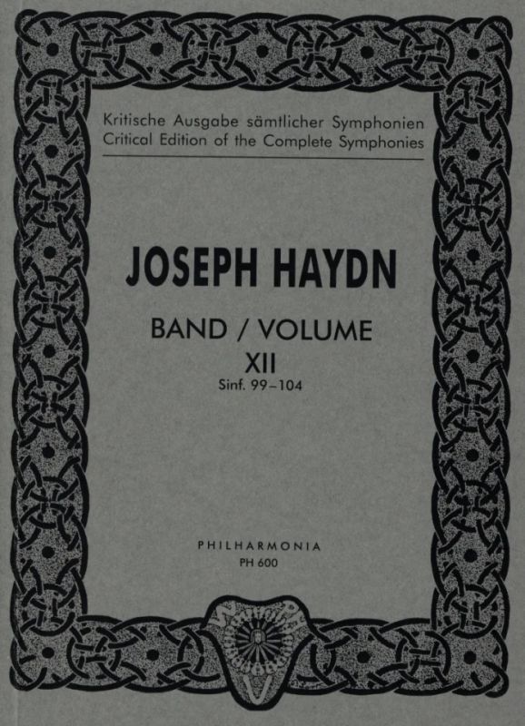 Joseph Haydn - Symphonien Nr. 99-104 Band 12