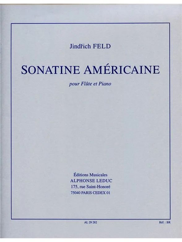 Jindřich Feld - Sonatine Americaine