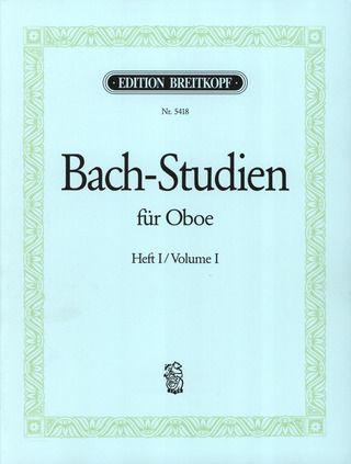 Johann Sebastian Bach: Bach-Studien für Oboe 1