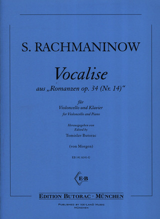 Sergei Rachmaninow: Vocalise op. 34/14