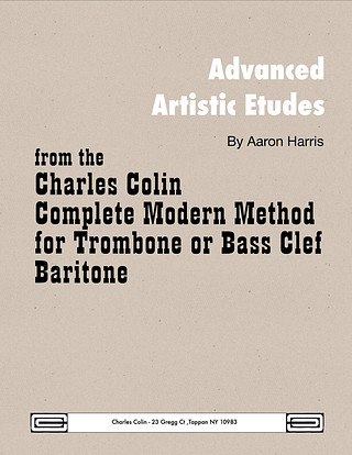Aaron Harris - Advanced Artistic Etudes