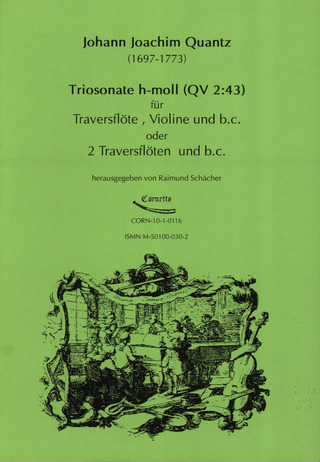 Johann Joachim Quantz: Triosonate h-moll (QV 2:43)