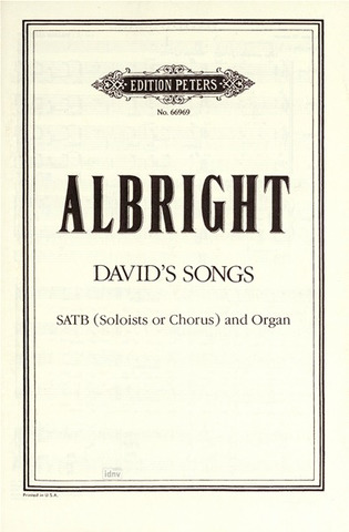 William Albright - David's Songs