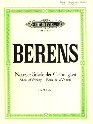Hermann Berens - School of Velocity op. 61/1