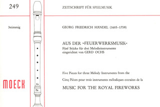 Georg Friedrich Händel: Aus Der Feuerwerksmusik