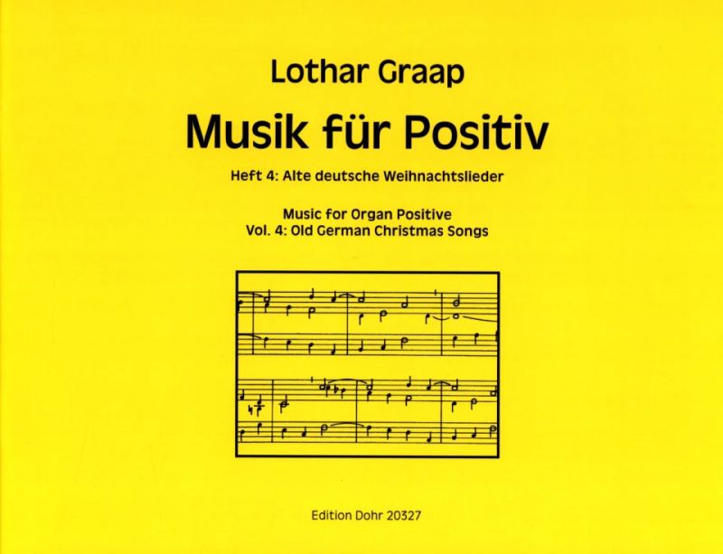 Alte deutsche Weihnachtslieder für Orgel