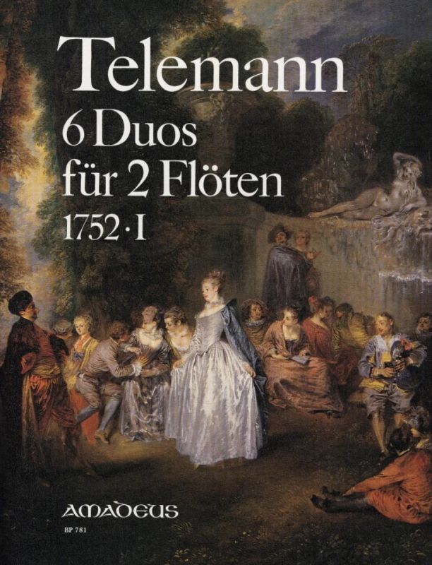 Georg Philipp Telemann - 6 Duos 1 Von 1752 Twv 40:130-135