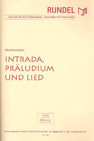 Alfred Bösendorfer - Intrada, Präludium und Lied