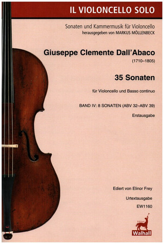 Giuseppe Marie Clemens Dall'Abaco - 35 Sonaten IV