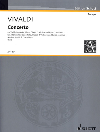 Antonio Vivaldi - Concerto a-Moll RV 108/PV 77