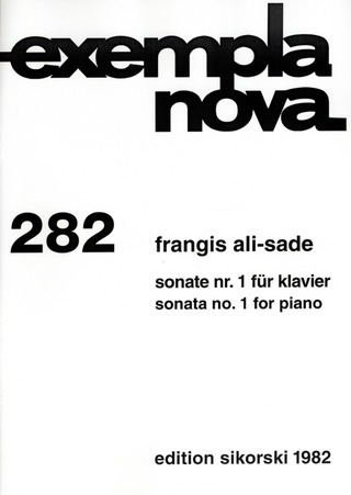 Ali-Sade, Frangis - Sonate Nr. 1 für Klavier