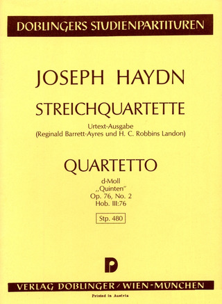 Joseph Haydn - Streichquartett d-moll op. 76/2 Hob. III:76