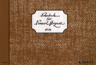 Leopold Mozart - Notenbuch für Nannerl
