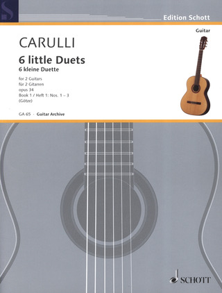 Ferdinando Carulli: Sechs kleine Duette op. 34
