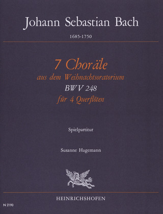 Johann Sebastian Bach - Sieben Choräle aus dem Weihnachtsoratorium BWV 248