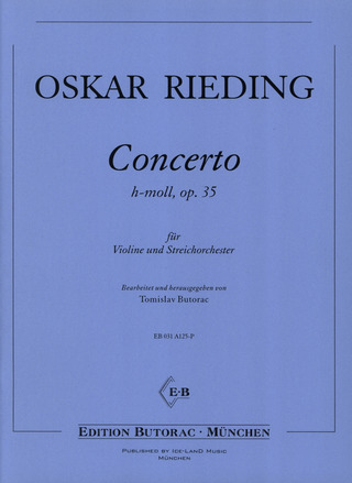 Oskar Rieding - Concerto B minor op. 35
