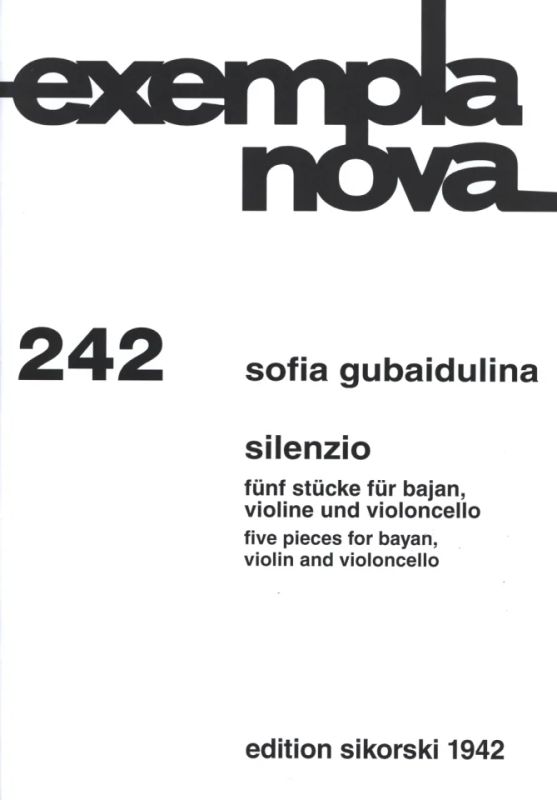 Sofia Gubaidulina - Silenzio