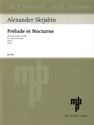 Alexander Skrjabin - Prélude et Nocturne op. 9 (1894)