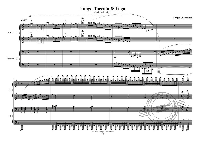 Gregor Gardemann - Tango-Toccata & Fuga