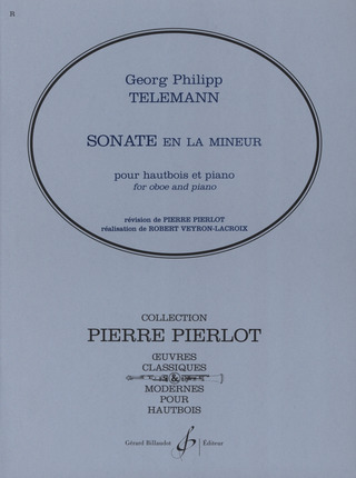 Georg Philipp Telemann - Sonate En La Mineur