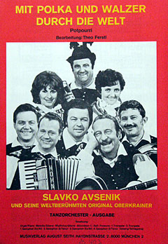 Slavko Avsenik - Mit Polka und Walzer durch die Welt - Potpourri