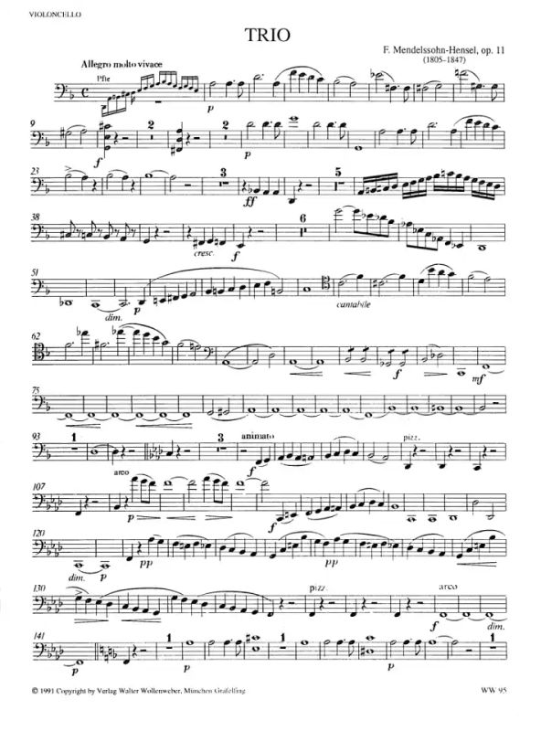 Fanny Hensel - Trio d-Moll op. 11