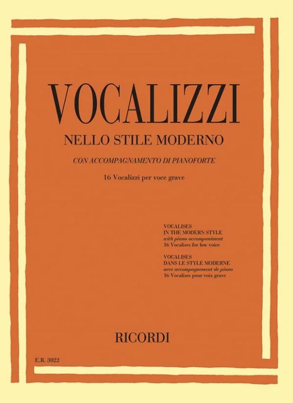 Various - Vocalises in the modern style