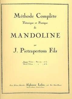 Pietrapertosa Methode de Mandoline vol. 1 Mandolin