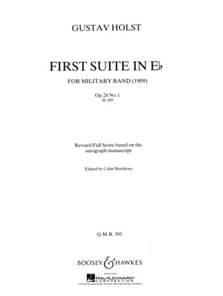 Gustav Holst - First Suite in E Flat Op. 28 No. 1