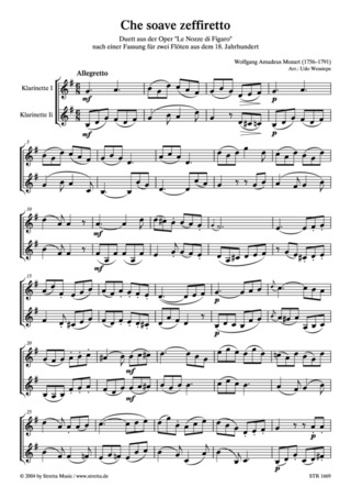 Wolfgang Amadeus Mozart - Che soave zeffiretto