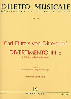 Carl Ditters von Dittersdorf: Divertimento in E