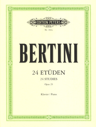 Henri Bertini - 24 Etüden op. 29