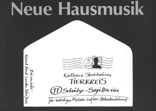 Karlheinz Stockhausen - TIERKREIS Schütze – Sagittarius