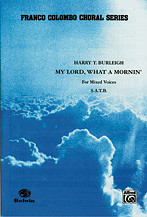 My Lord, What a Mornin' SATB,  a cappella