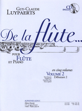 Guy-Claude Luypaerts: De la flûte 2