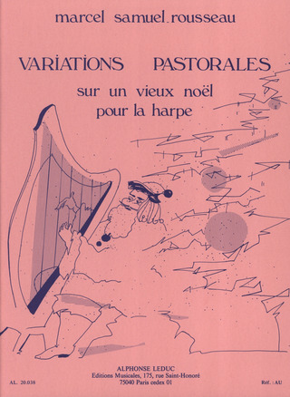 Variations Pastorales Sur Un Vieux - Noel For Harp