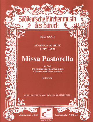 Ägidius Schenk - Missa Pastorella