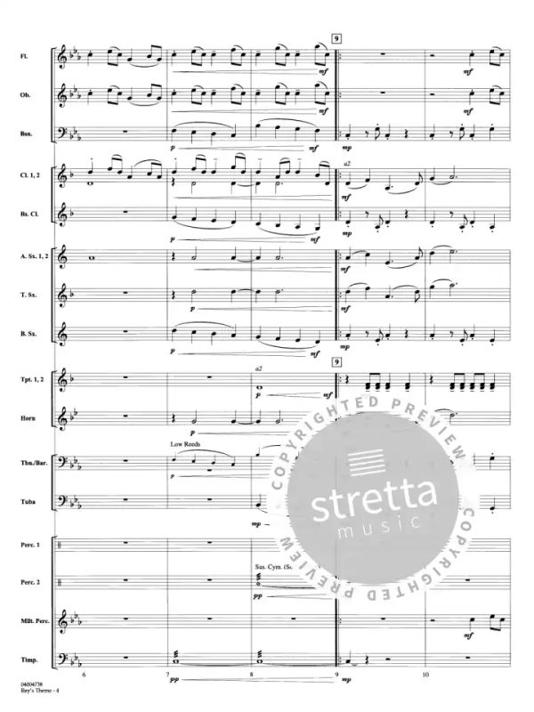 Rey S Theme From John Williams Buy Now In Stretta Sheet Music Shop
