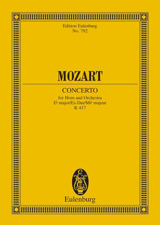 Wolfgang Amadeus Mozart - Concerto pour cor No. 2 Mi bémol majeur